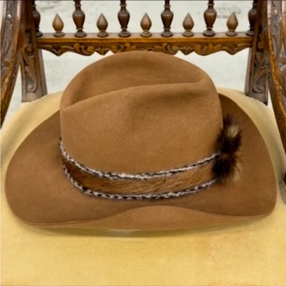 Vintage Caspel Twid Cowboy Hat